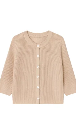 Elbow Sleeve Shaker Cardigan