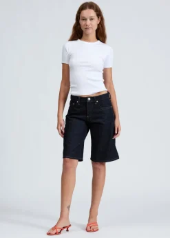 Essential Rib Short Sleeve Crew