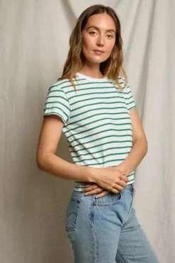 Everett Stripe Boxy Tee
