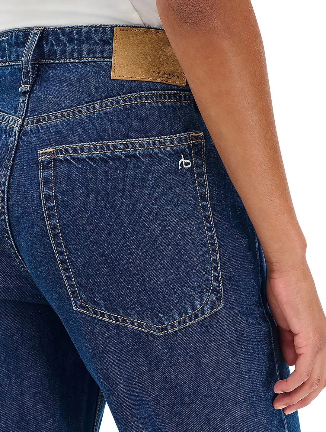 Featherweight Logan Mid Rise Wide Leg Jeans