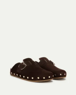 Fern Shearling Clog