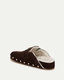 Fern Shearling Clog
