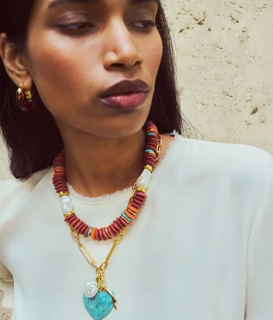 Floria Heart Necklace