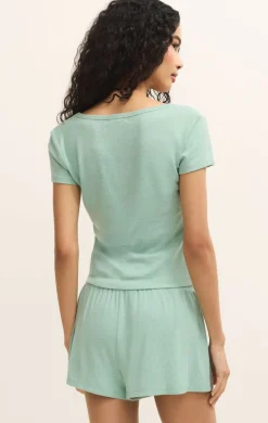 Flower Market Soft Knit Tee