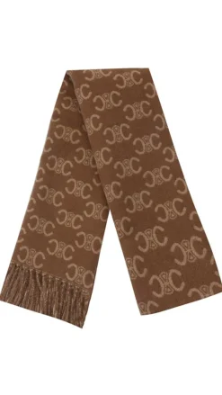 Fringe Fashion Scarf Taupe