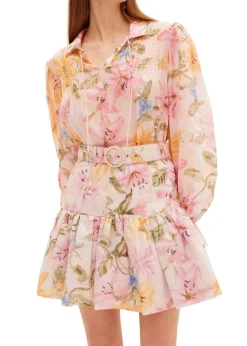 Gladioli Frilled Skirt