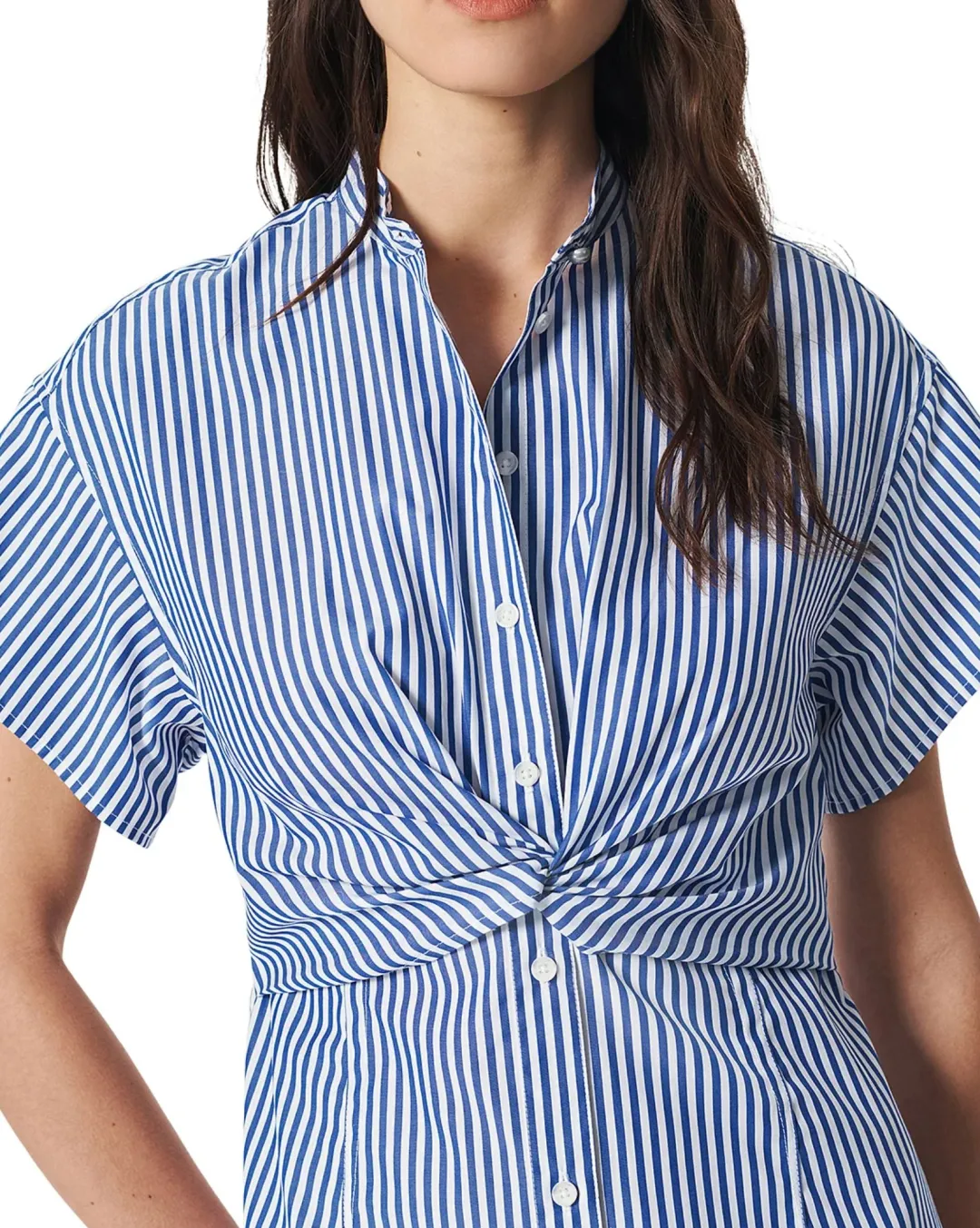 Gretchen Stripe Poplin Dress