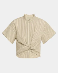 Gretchen Stripe Poplin Shirt