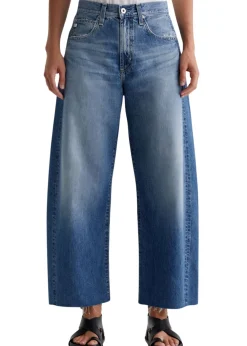 Hattie Barrel Leg Crop Jeans