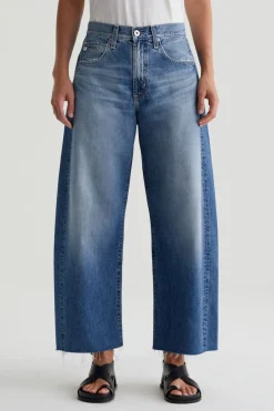 Hattie Barrel Leg Crop Jeans