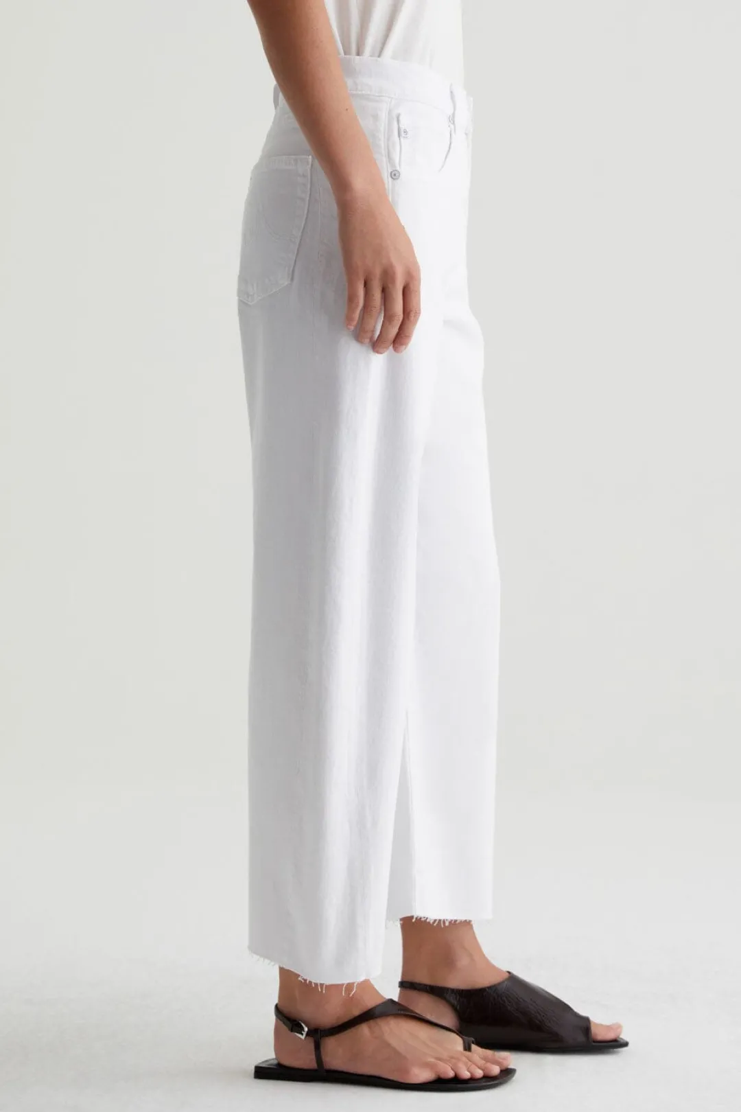 Hattie Barrel Leg Crop Jeans