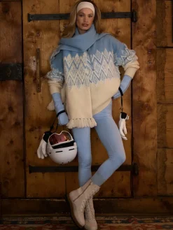 Hedda Fairisle Half Zip