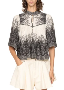 Hedra Print Blouse