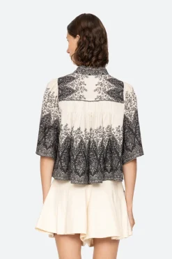 Hedra Print Blouse