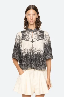Hedra Print Blouse