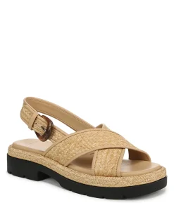 Helena Raffia Sandal