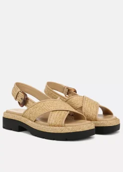 Helena Raffia Sandal