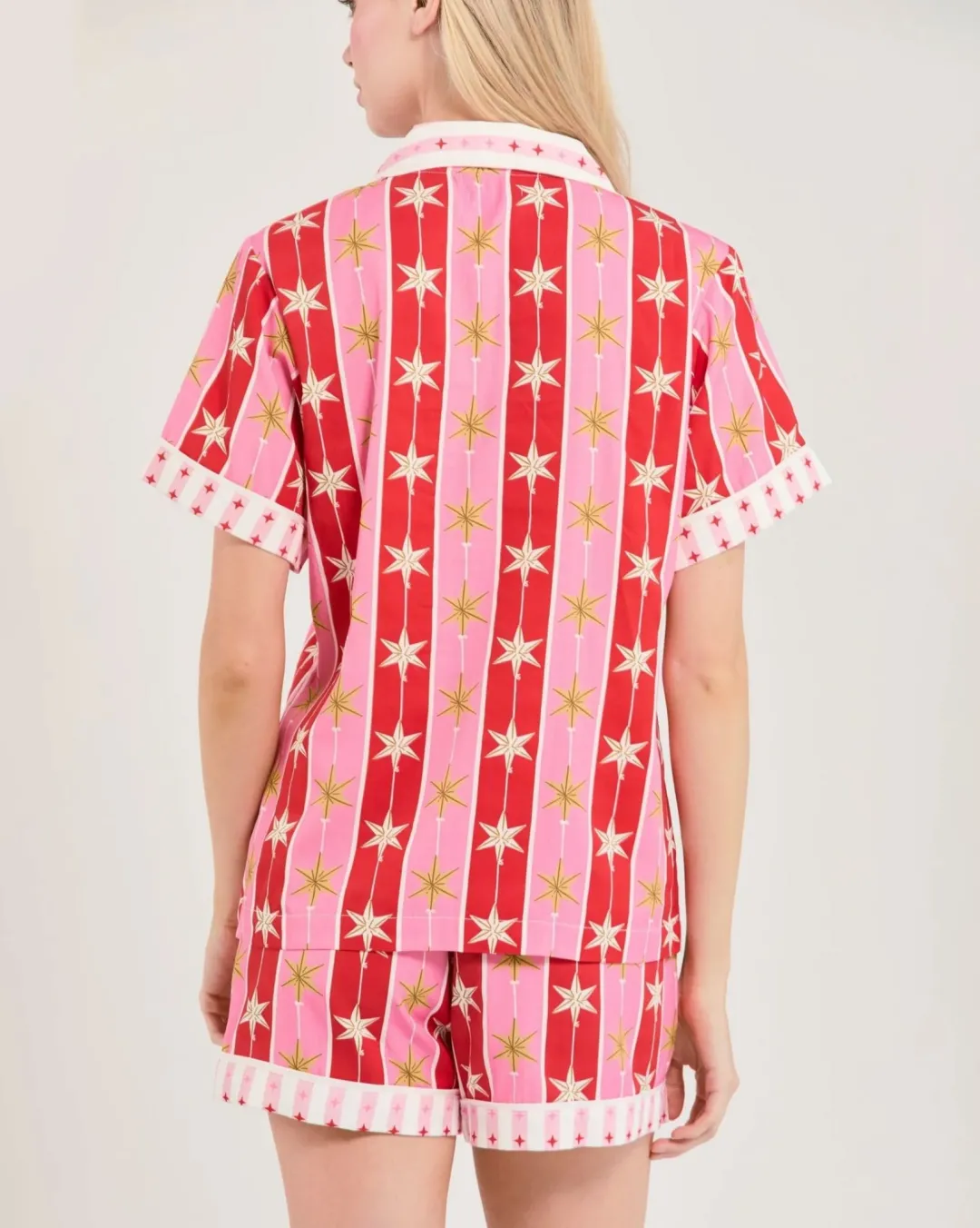 Holiday Stars Shorts Set