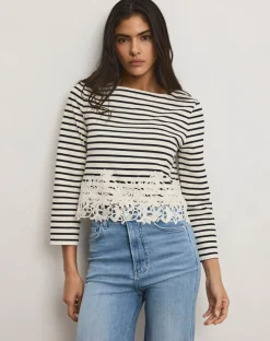 Hovey Top With Lace