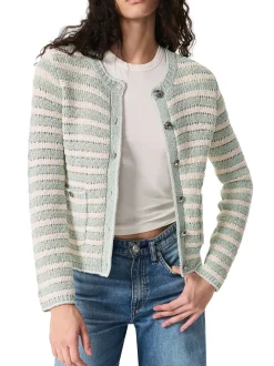 Jace Striped Lady Cardigan
