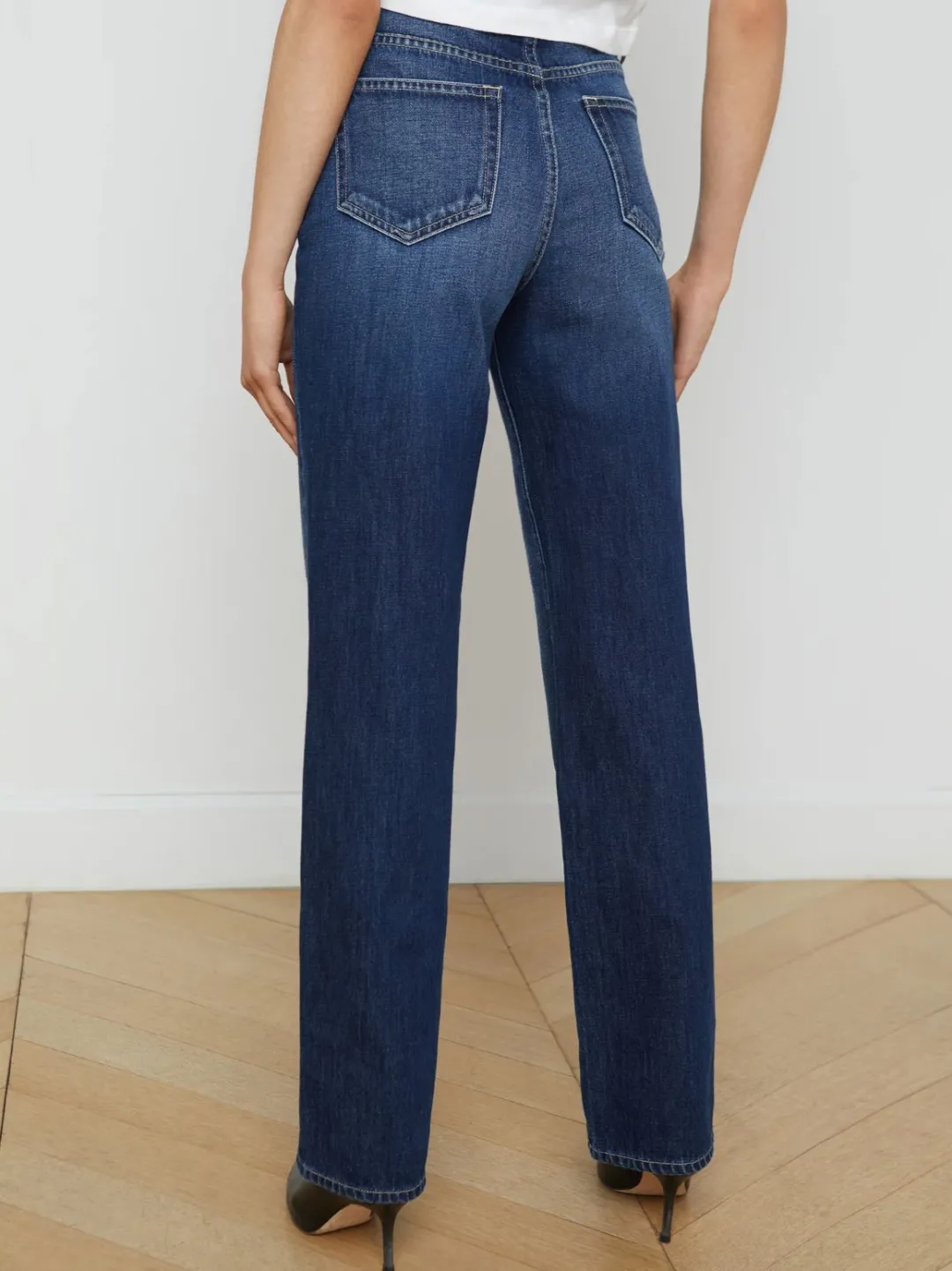 Jones Ultra High Rise Stovepipe Jeans