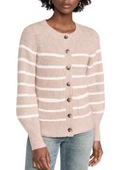 Josie Structured Stripe Cardi