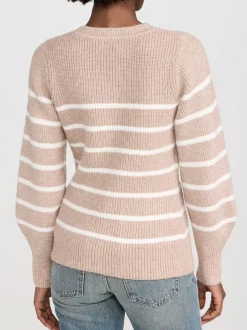 Josie Structured Stripe Cardi