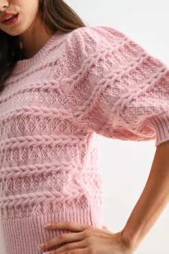 Kaelia Short Sleeve Sweater