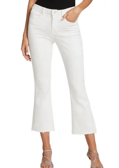 Kendra High Rise Crop Flare Jeans