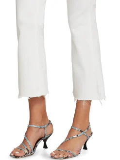 Kendra High Rise Crop Flare Jeans