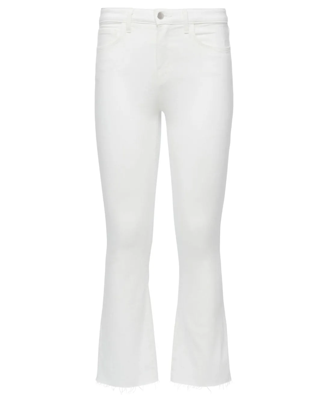 Kendra High Rise Crop Flare Jeans