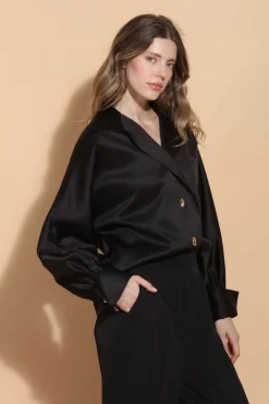 Kimberly Satin Blouse