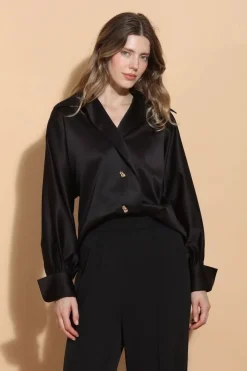 Kimberly Satin Blouse