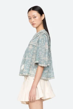 Kirsten Print Short Sleeve Top