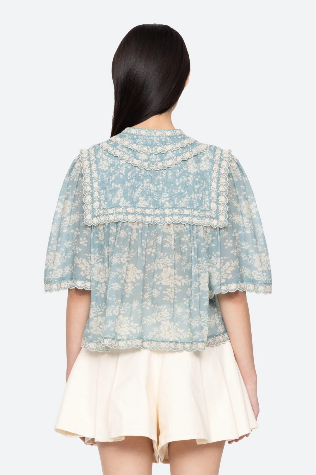 Kirsten Print Short Sleeve Top