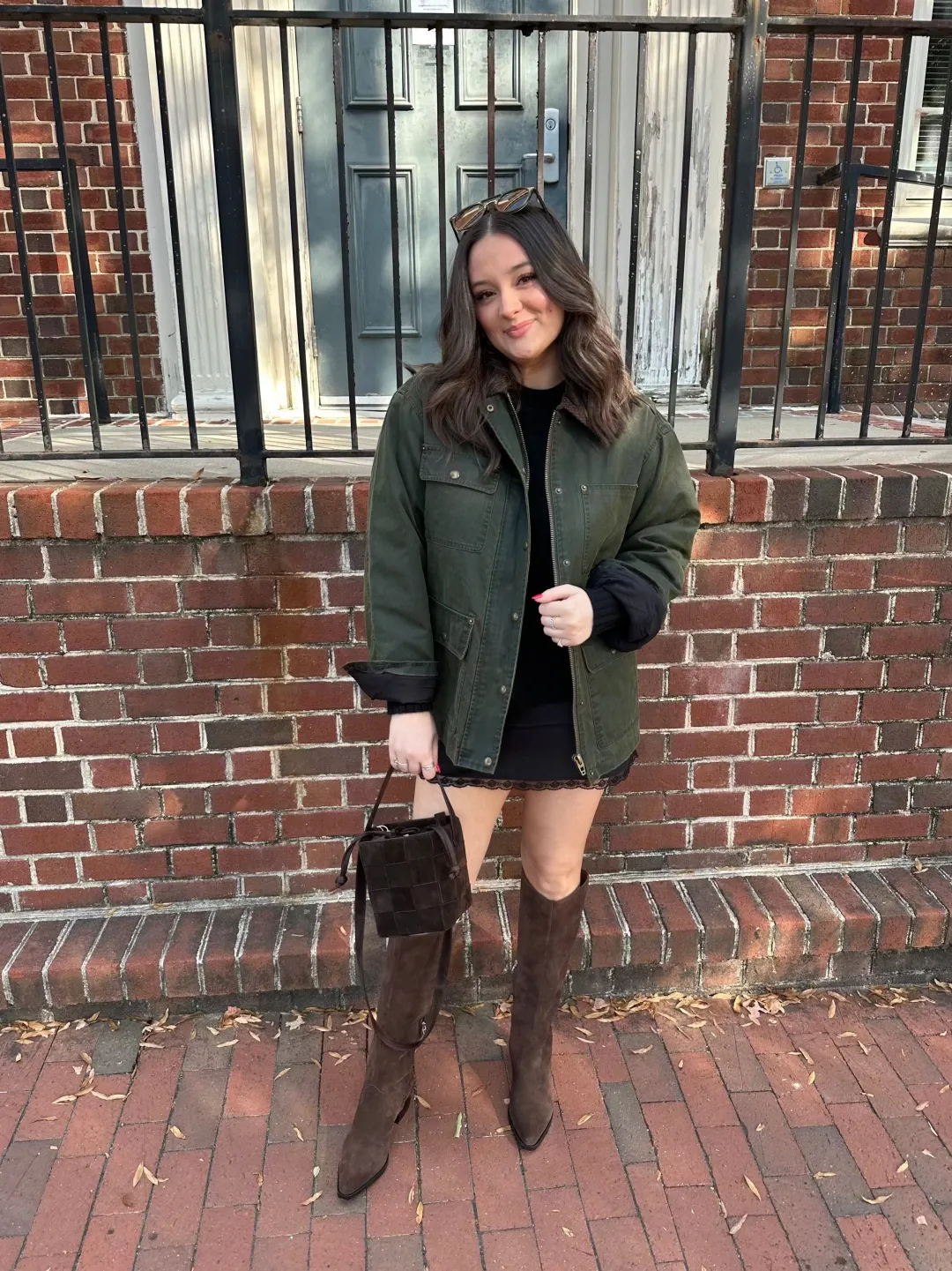 Laith Wide Woven Handle Bag