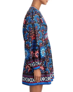 Latina Scarf Black Mini Dress