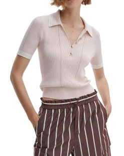 Laurie Tipped Short Sleeve Polo