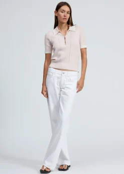 Laurie Tipped Short Sleeve Polo