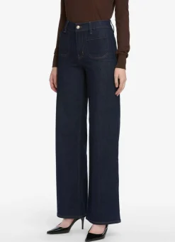 Le Slim Palazzo Modernist Pocket Jeans