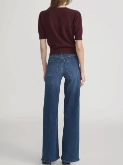 Le Slim Palazzo Modernist Pocket Jeans