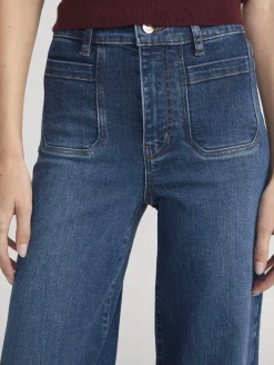 Le Slim Palazzo Modernist Pocket Jeans