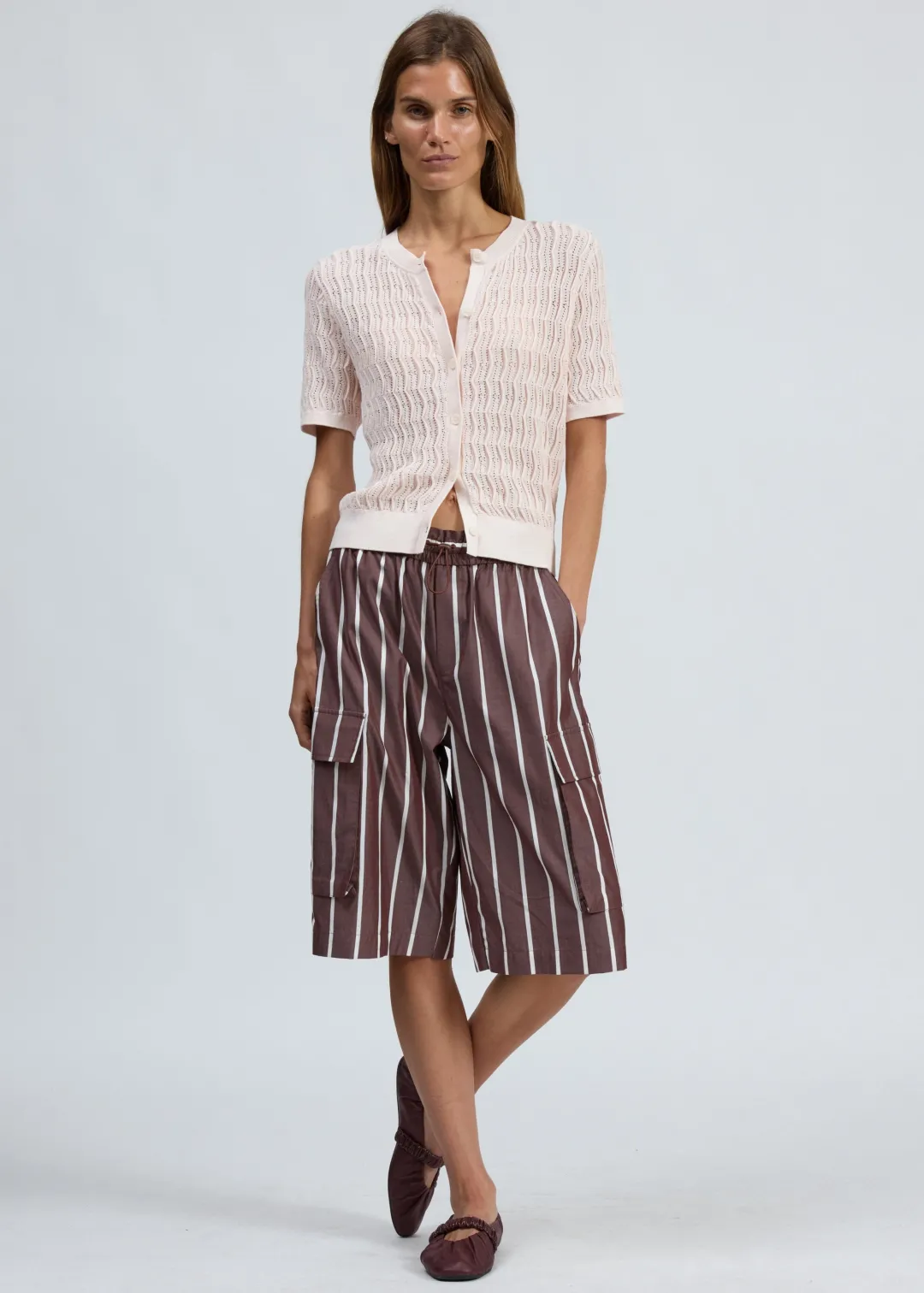 Leslie Short Sleeve Cardigan