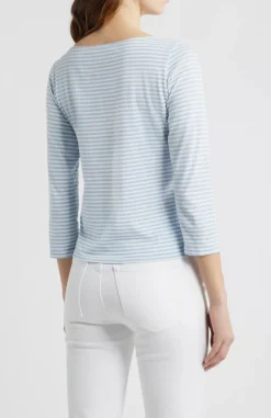 Long Sleeve Boatneck Tee