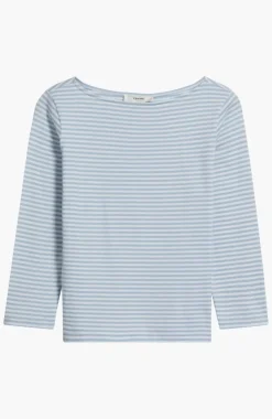 Long Sleeve Boatneck Tee