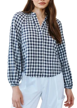 Long Sleeve Shirred Raglan Shirt