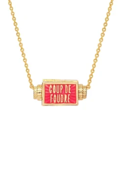 Love At First Sight Spinner Necklace