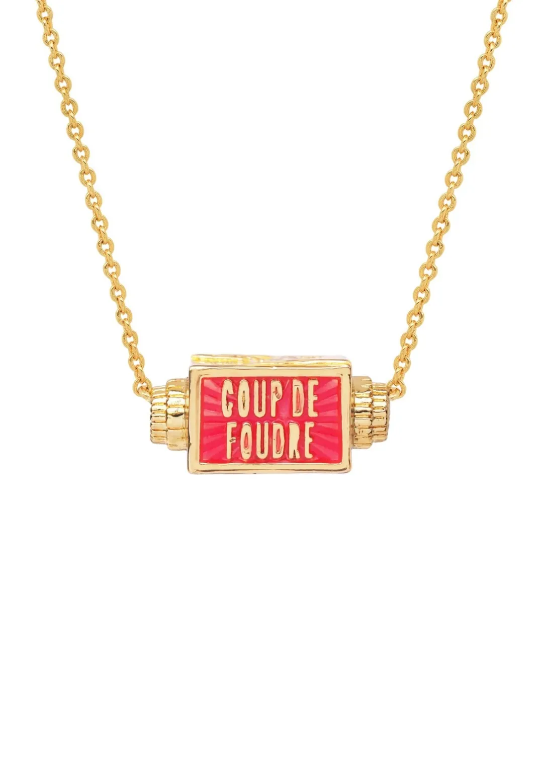 Love At First Sight Spinner Necklace