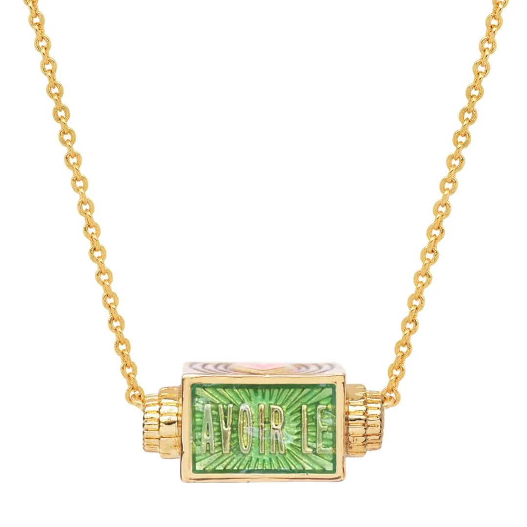 Love At First Sight Spinner Necklace