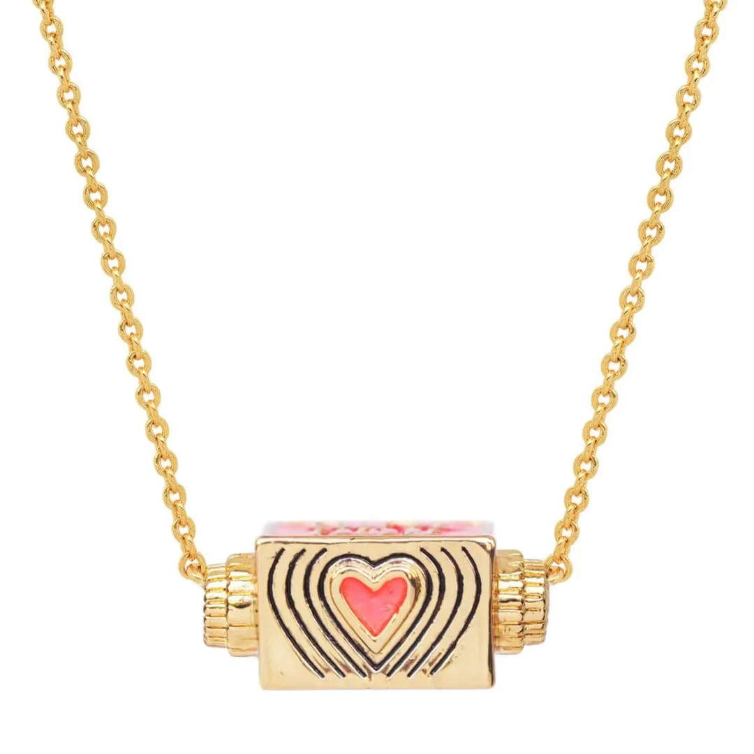 Love At First Sight Spinner Necklace
